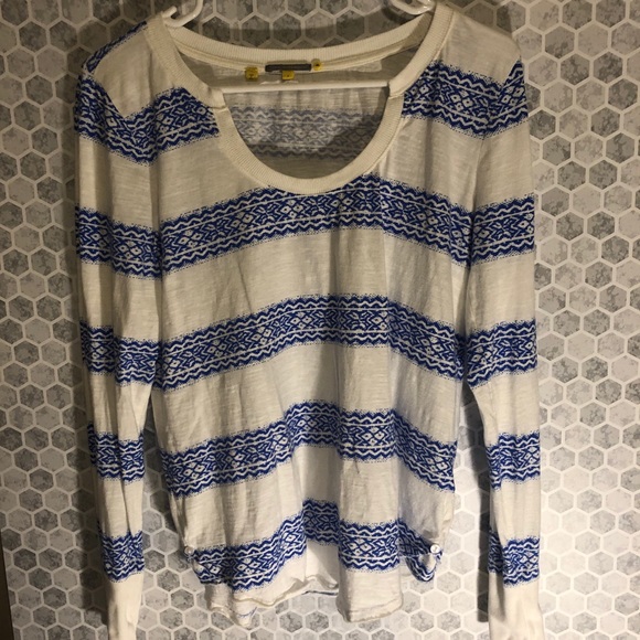 Little Yellow Button Farrier Striped Long Sleeve - Picture 2 of 8